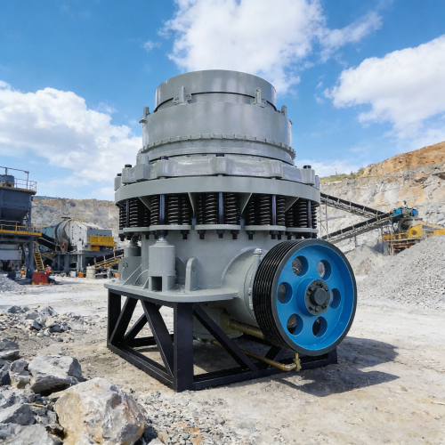 Cone Crushers untuk Menghancurkan Bijih Keras Sedang di Industri Metalurgi dan Bahan Konstruksi