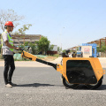 Mini double drum diesel engine road roller machines