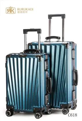 ABS PC Alloy Suitcase Aluminum frame Trolley Luggage