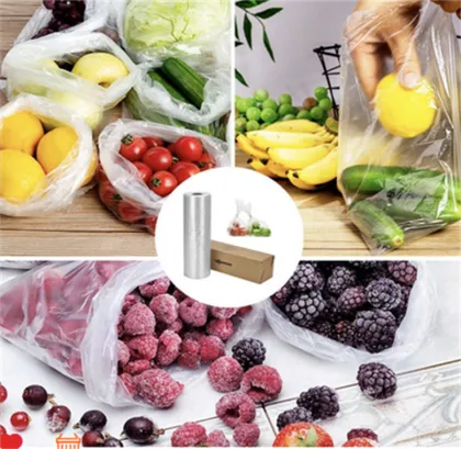 fresh vegetable plastic packaging bag