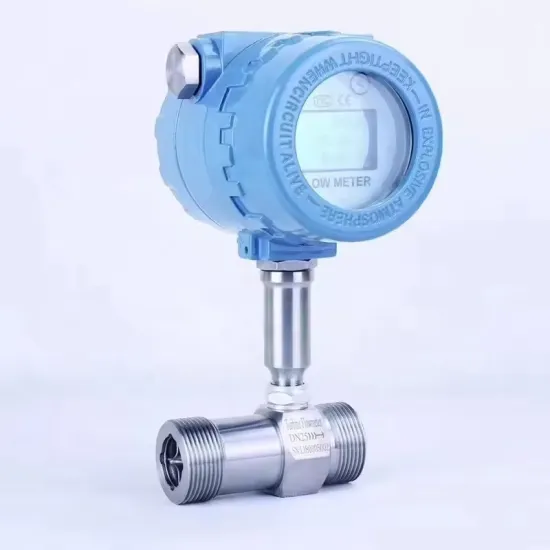 High-Precision Thermal Gas Mass Flow Meter for Compressed Air and Nitrogen - Pipeline Insertion Type