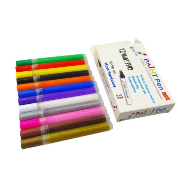 Zhejiang Factory Wholesale personalizzato Penna di vernice acrilica multi -colore