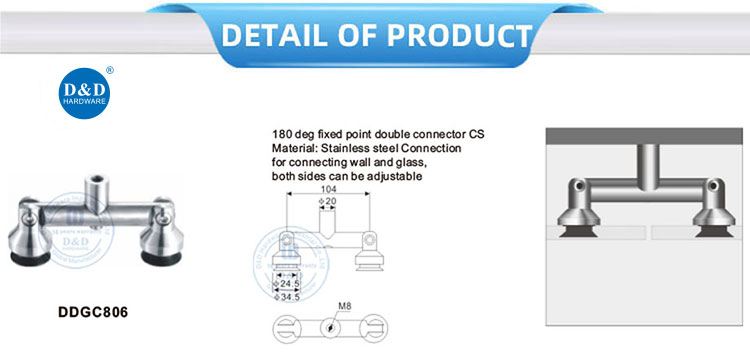 glass panel connector