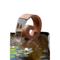 Corten Steel Water Feature/Fountain with Water Reservoir