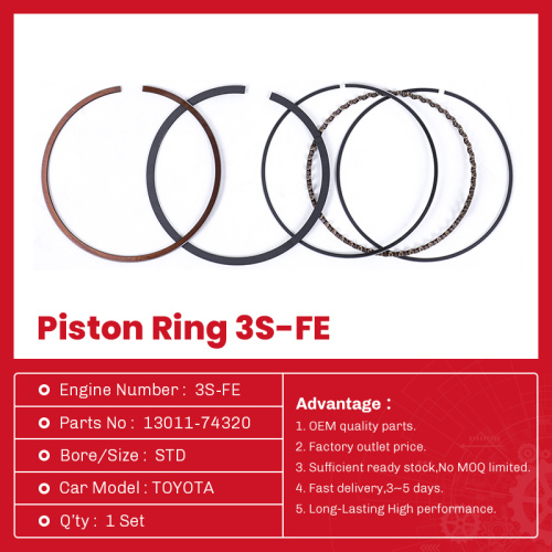 Toyota Piston Ring 3S-FE 13011-74320