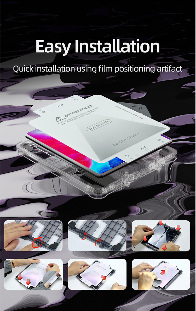 hydrogel screen protector for flod 4