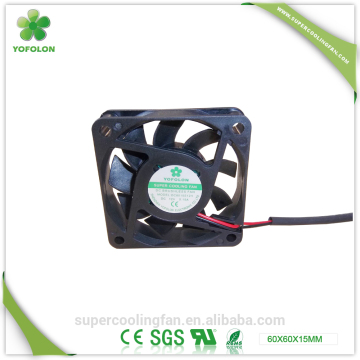 60x60x15mm CE,RoHS,UL Certificate 12V 24V high flow dc axial brushless cooling fan 6015 dc motor fan