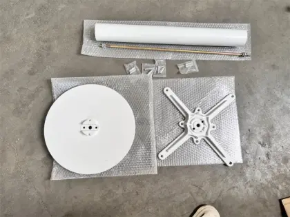 ABS plastic top folding tables for bar tables