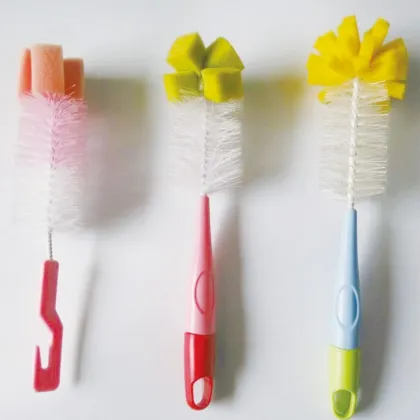 New design nylon brush,plastic bottle brush,long bottle brush