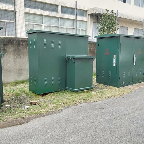 Transformateur monté sur un pad en phase de 10 kV