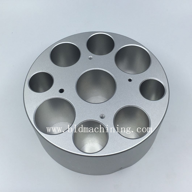 Machined Aluminum Heating Block For Laboratory