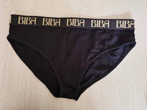 Cueca mole de malha feminina