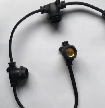 E14 Outdoor Garden Socket Lights - 24PCS 48FT Patio String Festoon Lights