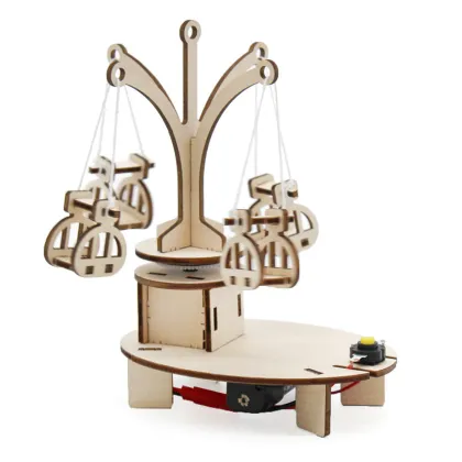 DIY STEM Toys: Flying Chair 3D Puzzles - Education Science Kits for Kids