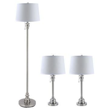 Metal Fulkerson 3 pezzi a buffet e lampada da tavolo con interruttore del supporto per lampada con cerniera