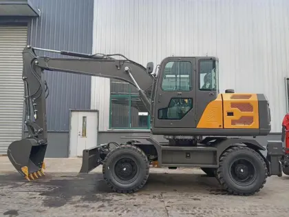 Hyundai 6ton 12ton bucket wheel excavator