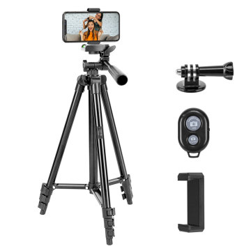 ZOMEI Black Extendable Tripod for Smartphones and Cameras