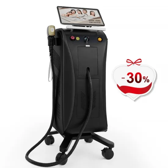 60% Discount Triple Wavelengths Diode Laser Hair Removal Machine