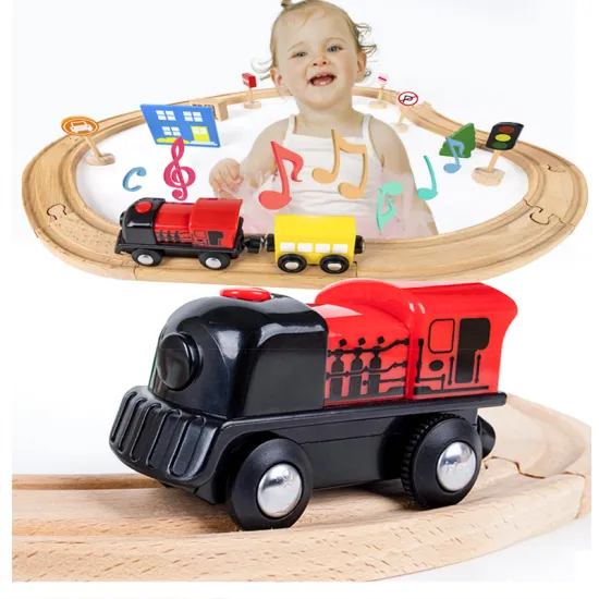 Hape High-Quality Battery-Powered Baby Train Toy for Kids