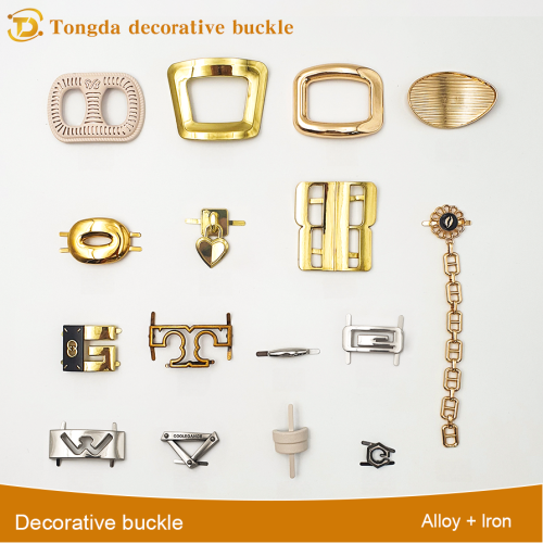 Modaya Uygun Ayakkabılar için Zarif Çinko Alaşımlı Ayakkabı Bağlantı Elemanları