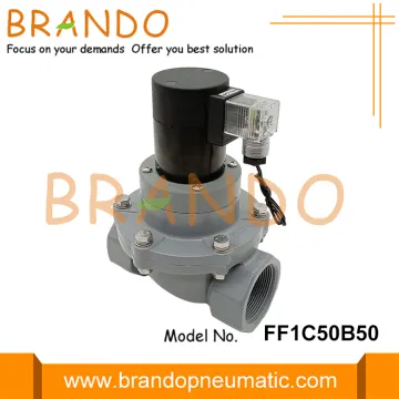 2" CPVC Solenoid Valve For Chemical Acid Alkali