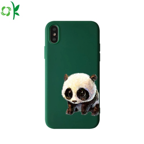 Hot Selling Panda siliconen telefoonhoes Unisex