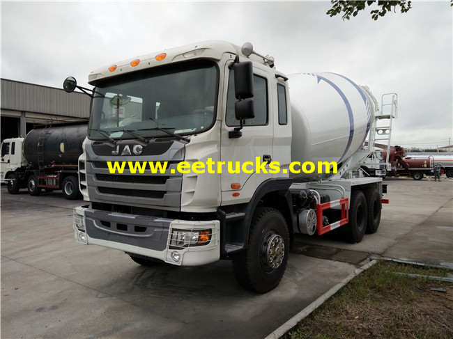 10 Wheel 10000L Cement Mixing Trucks