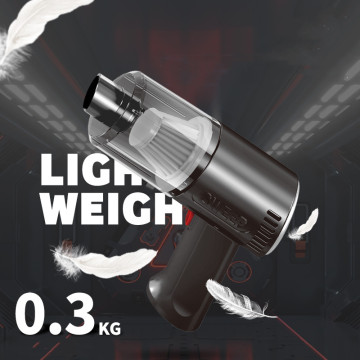 Przenośne lekkie odkurzacz samochodu 9 kPA - tylko 0,3 kg