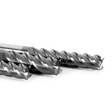 Tungsten Steel Milling Cutter: 60 Degree 4-Edge Carbide End Mill for CNC Machining
