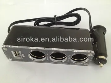 Car Cigarette Lighter Socket with USB