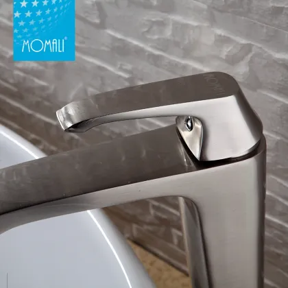 2016 Hot Sale Online Shopping Nickel Brushed Basin Faucet Counter Top Wash Basin Faucet