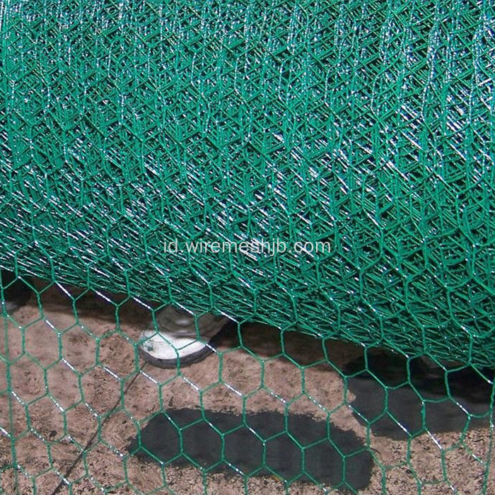 1/2 &#39;&#39; PVC Coated Hexagonal Wire Netting