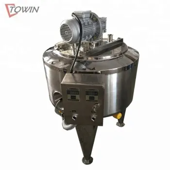 Small Stainless Steel Milk Batch Pasteurizer 50Lt-2000Lt - Price