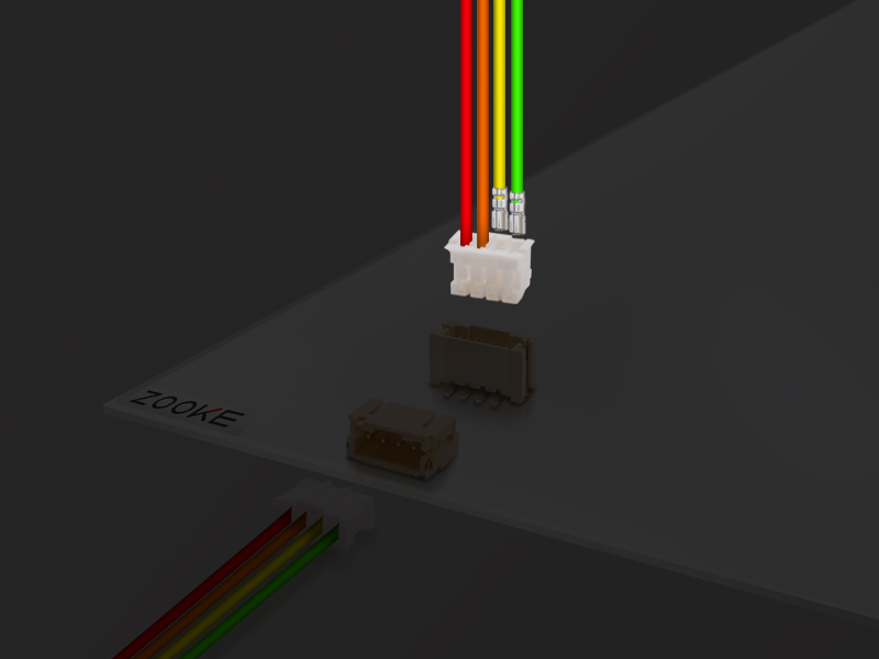 2.00mm pitch wire sa board connectors series na produkto