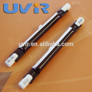 Single tube quartz IR halogen lamps heating element 220v-1000w