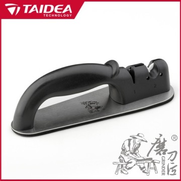 hand held knife sharpener with suction base