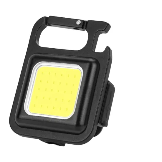 Portable USB Chargeable COB Mini Work Light with 3 Modes for Camping