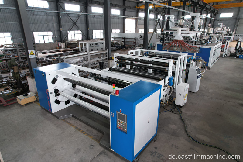 Hochgegossene CPP -CPE -Filmmaschine