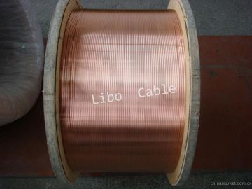 High Strength 30% Ccs Catv Inner Conductor, Copper Clad Steel Wire For Electronic Products