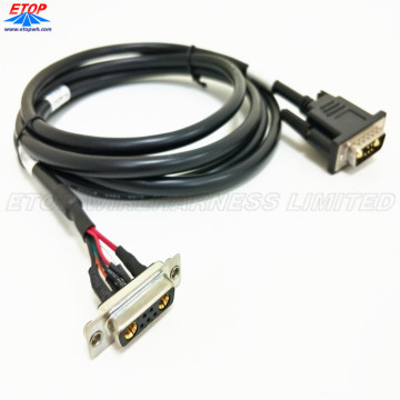 Conjunto de cable convertidor D-Sub de 5 pines hembra a macho