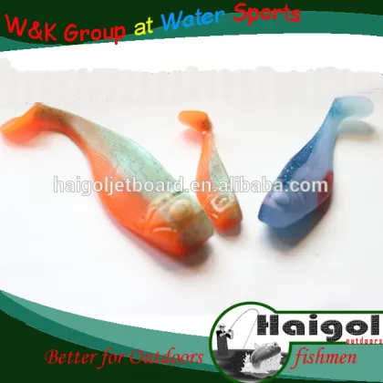 Speed soft fishing shad--100% eco-friendly material shad lure ultimate fishing lure