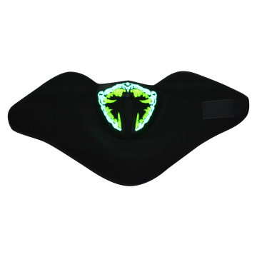 EL Mask Voice Control Facial Mask for Halloween Lighting Party