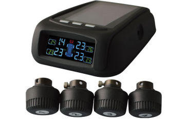 Car Automatic Gps Tpms With Solar Battery For Tire Pressure Monitoring