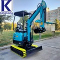 Мощный мини-экскаватор 18-C Kong King для небольших рабочих мест