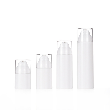Hot Sales White Plastic Vacuum Lotion Pump Bottle