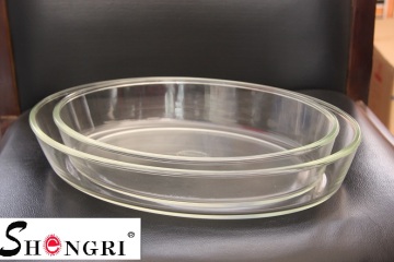 oval glass dinner plate set