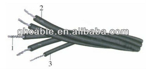 aerial bundled conductors 3*50+54.6