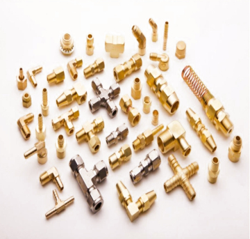 공기 브레이크 호스를위한 SAE/DOT Brass Flare Hose Barb 피팅