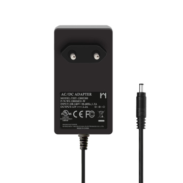 12V 2A -Stecker im AC/DC -Adapter