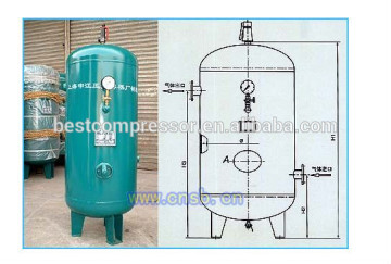 Low Price Stainless Compressor Air Tank